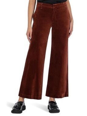 NWT Kut from the Kloth Meg Wide Leg Trouser in Brick
